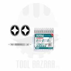 SCREWDRIVER BIT MAGNETIC 10PCS - TOTAL TAC16HL133