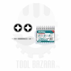 Screwdriver Bit Magnetic 10pcs - TOTAL TAC16PH233