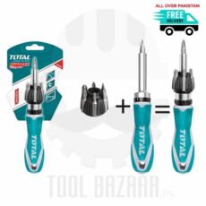 8 Pcs Ratchet Screwdriver Set - TOTAL TACSD30086