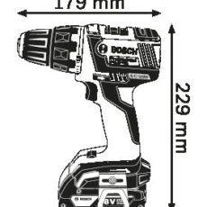 Cordless Drill Driver - 18V (13MM) - BOSCH GSR 18 V-EC - Image 4