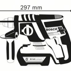 Cordless Rotary Hammer - 36V - BOSCH GBH36V-EC - Image 4