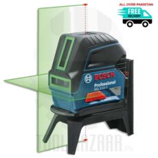 Self-Leveling Combi Laser Level with Green Beam (2 Lines) - 15m - BOSCH GCL2-15G+RM1