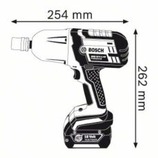Cordless Impact Wrench - 18V - BOSCH GDS18V-LI HT - Image 4
